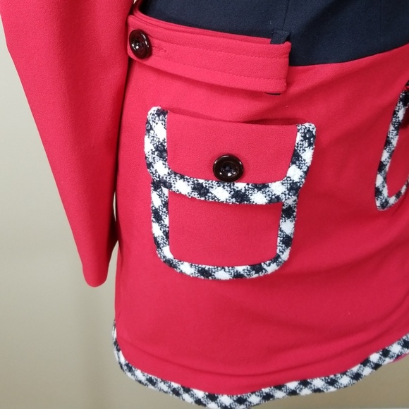 ROUGE & LEVRES CLASSIC RUNWAY RED DRESS - Picture 7 of 8